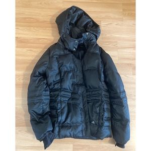 Adidas Womens puffer coat black winter coat size large